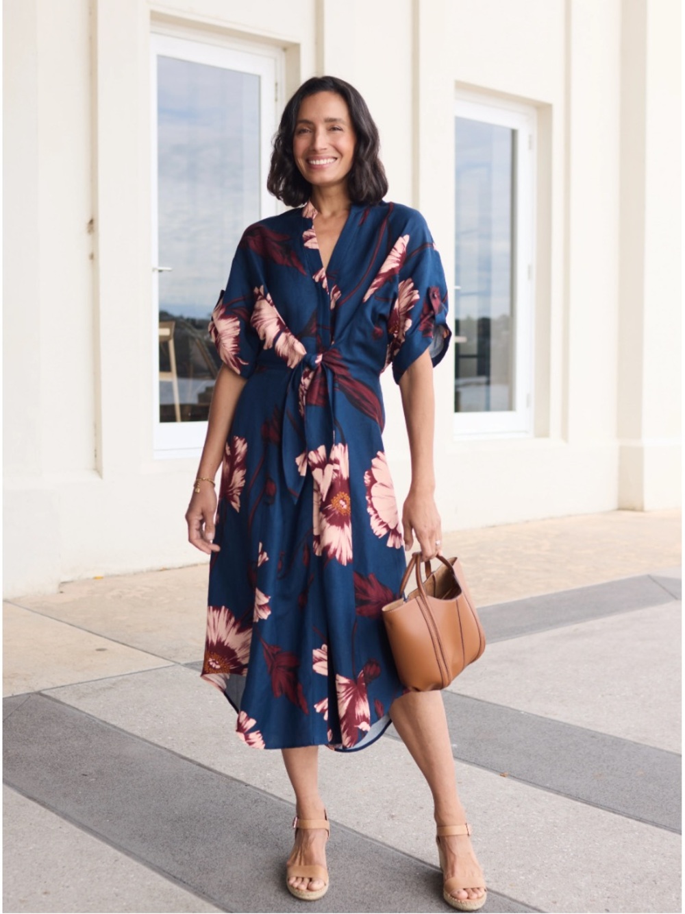 Women’s Maye Chloe Midi Dress- Arabella Print